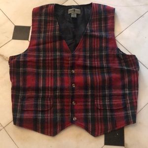 Plaid vest